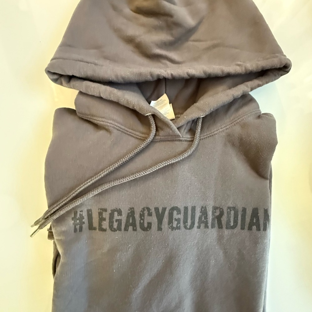 LegacyGuardian Gray Hoodie Sweatshirt
